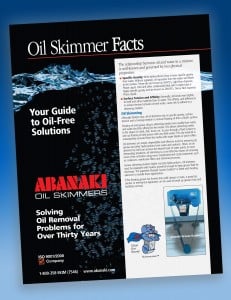 Get all of the facts about oil skimming! Oil Skimming Fact Tutorial Book